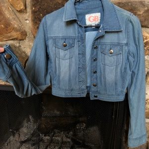 Gianni Bini jean crop jacket